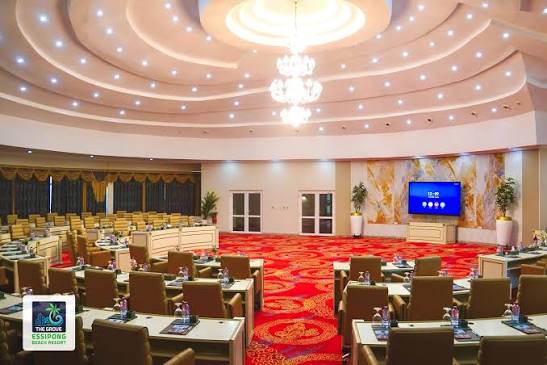 Conference hall at The Grove Essipong Beach Resort